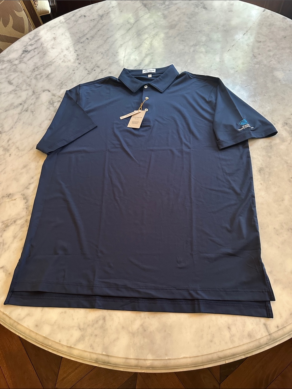 Peter Millar Polo. Olivet Boys & Girls Club. XL. NWT